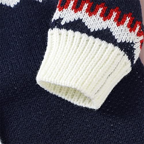 Perfect Christmas Gift Coziest Baby Sweater Santa Knit Romper Set