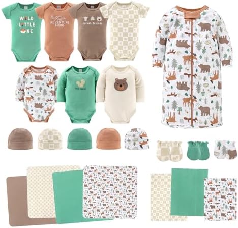 23-Piece Newborn Layette for Baby Boys - 0-3 Months