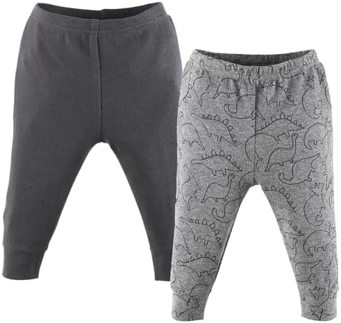 The Peanutshell 5 Pack Dinosaur Baby Pants Set 100 Cotton