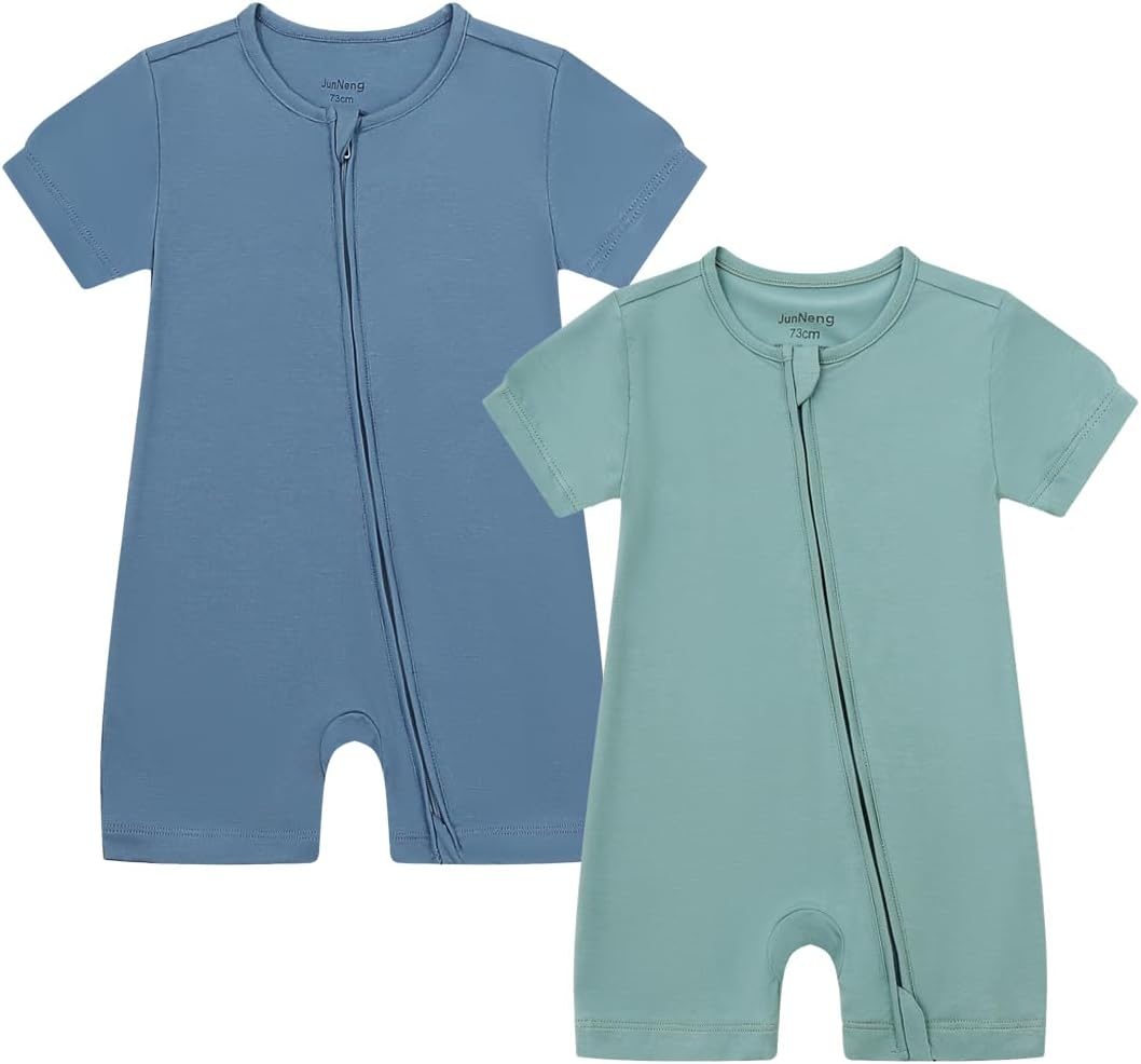 Bamboo 2-Piece Romper Sleepers for Baby One-Piece