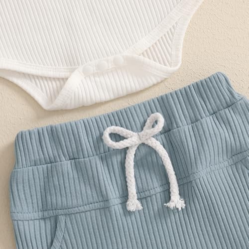 Perfect Summer romper and shorts set for growing boys