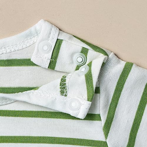 TOKIAGO Stripe Romper Set for Babies