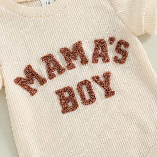 Douhoow Baby Boy Summer Outfits Romper Shorts Set Embroidered Tote