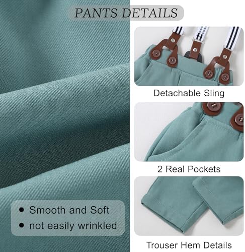 SOONDT Baby Boy Clothing Set - Gentleman Outfit for 3-24M