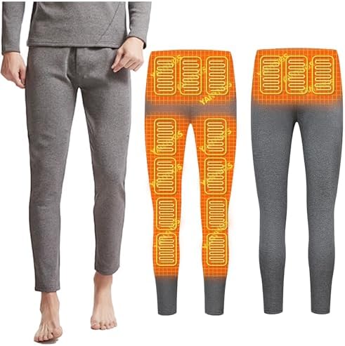 Warm Smart Electric Heated Underwear Pants for Men Women