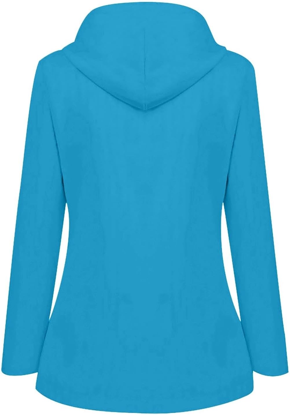 Pink All-Weather Raincoat with Pockets Zip-Up