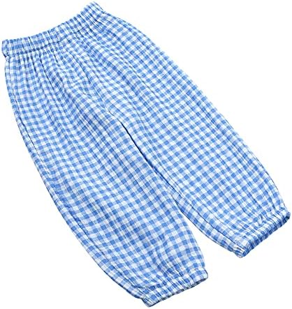 2-Pack Soft and Breathable Cotton Linen Toddler Joggers with Floral Patterns