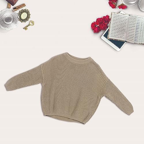 Cotton Long Sleeve Baby Sweater for Fall Winter