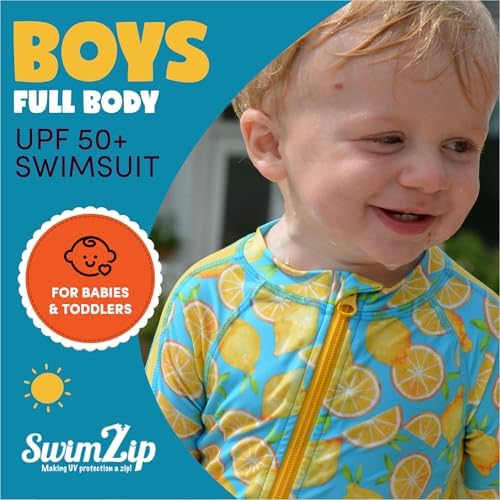 SwimZip Boys UPF 50 Swimming Suits