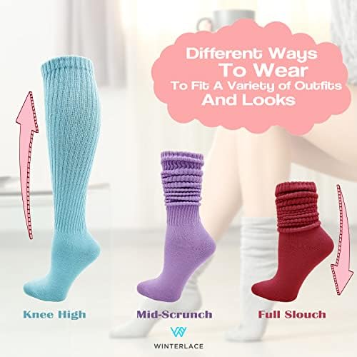 Winterlace Slouchy Socks for Women