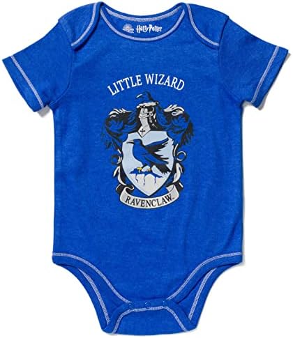Harry Potter Baby 4-Pack Bodysuits - Easy 3-Snap Closure