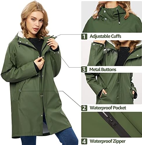 UNIQUE TRENCH WOMEENCASE RAINCOAT