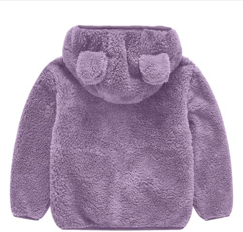 Perfect Winter Cozy Cute Bear fleece Jacket for Toddler Boys Girls