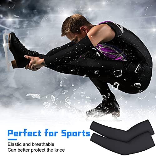 4 Pieces Thermal Arm Warmer Compression Sleeve