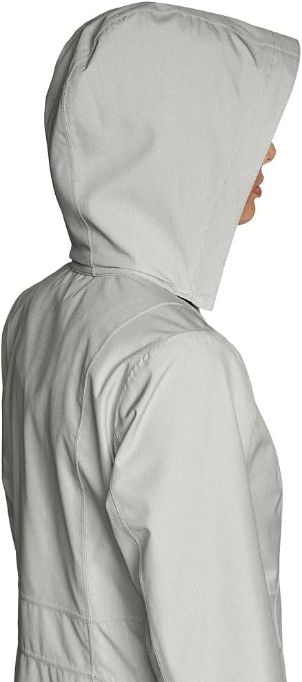 Eddie Bauer Womens Gangster Trench Coat Experience the Rains Fury