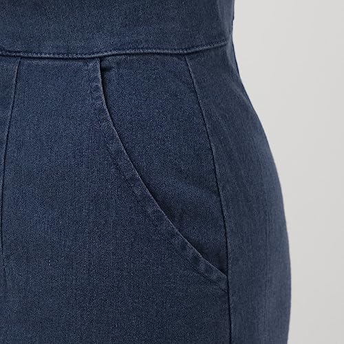 Stylish Blue Jean Bodycon Dress for Women