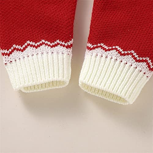 Christmas Sweater Romper Set for Babies