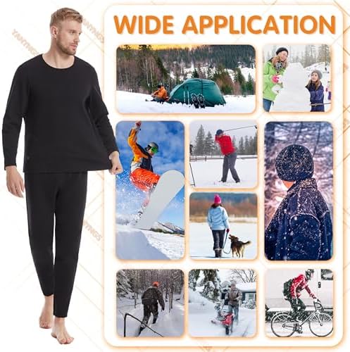 Warm Smart Electric Heated Underwear Pants for Men Women