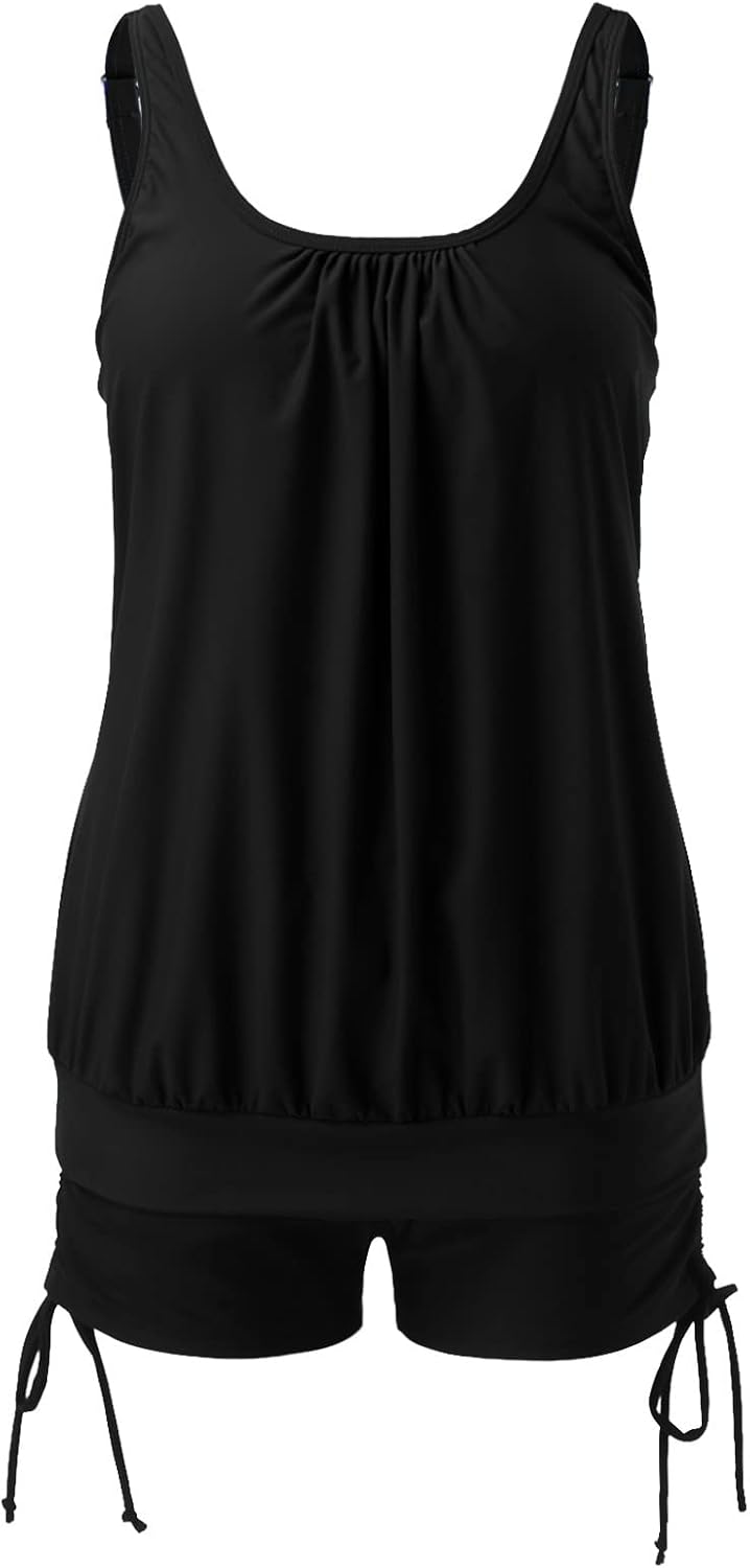 Sfascumop Tankini Swimsuit for Women Hiding Your Tummy in Style