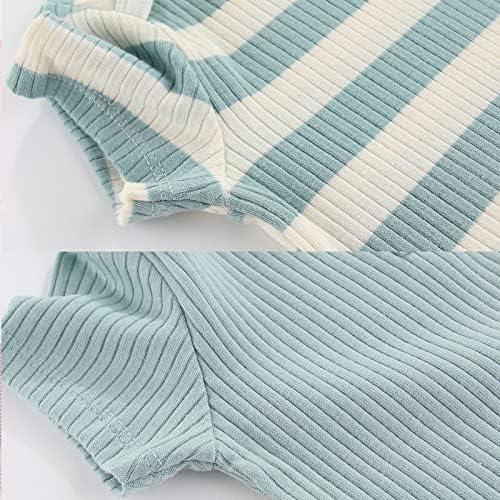 MAMIMAKA Newborn Baby Short Sleeve Bodysuit
