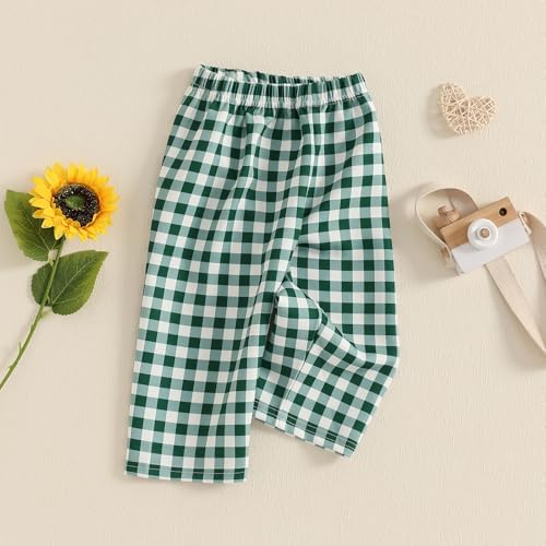 Biayxms Toddler Plaid Pants for Babies