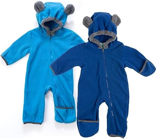 Cuddle Club Cozy Toddler Fleece Jumpsuit