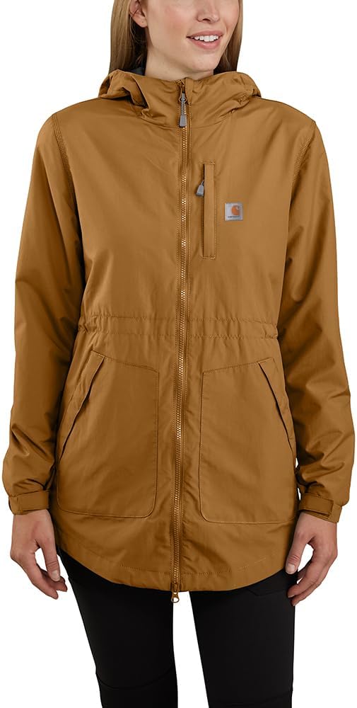 Carhartt Womens Rain Defender Lightweight Coat - Wind Fighter Tech More