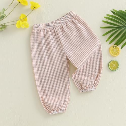 Plaid Toddler BoyGirl Summer Bloomers
