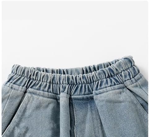 Baggy Distressed Denim Joggers for Boys