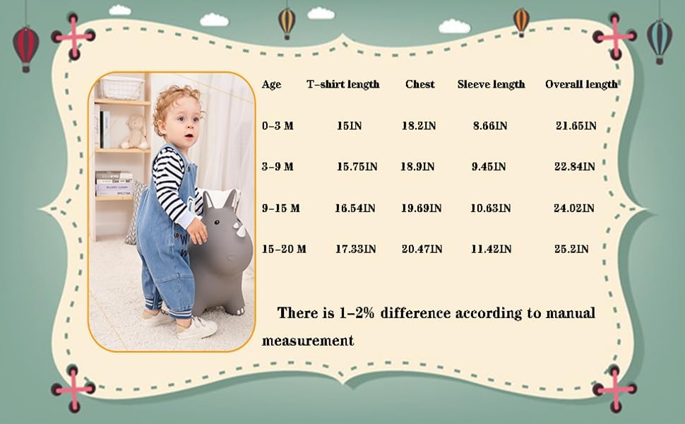 Cute Baby Romper - Stripe T-Shirt Denim Jumpsuit