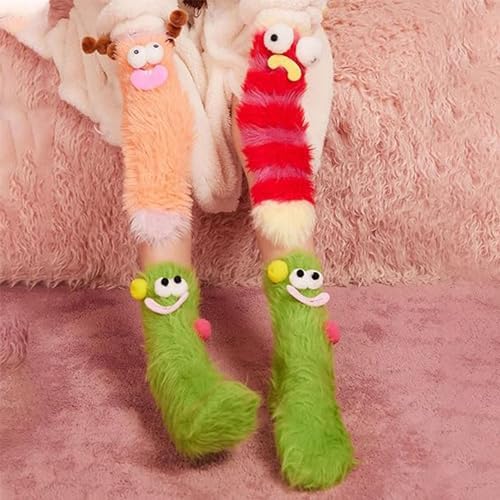 Crazy Funny Fuzzy Silly Socks for Kids and Women