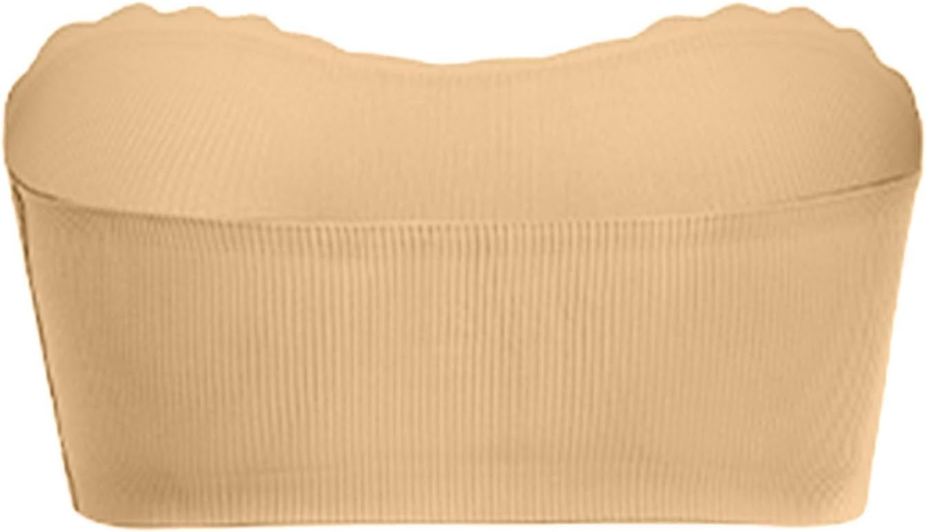 Sfascumop Womens Strapless Front Closure Bras One Piece Seamless Shapewear
