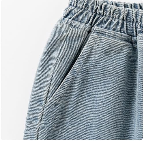 Baggy Distressed Denim Joggers for Boys