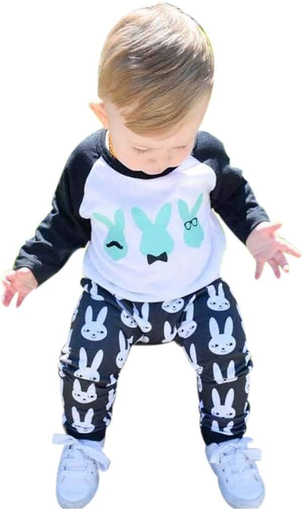 CM CM WODRO Toddler Baby Boys Newborn Pants Set