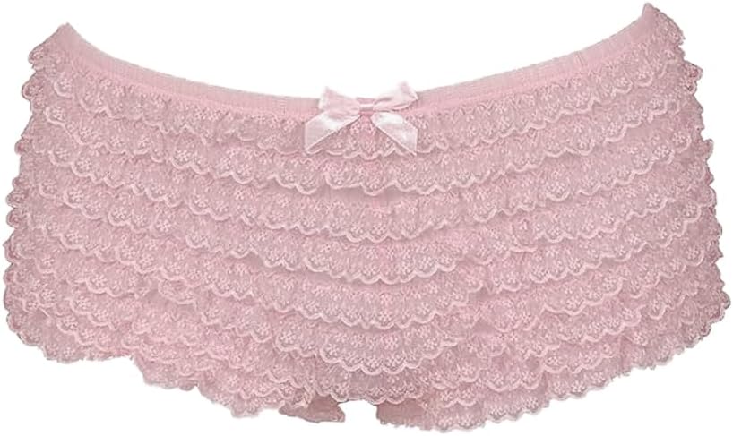 Cheeky Lolita Lace Womens Panties - Ruffled Design