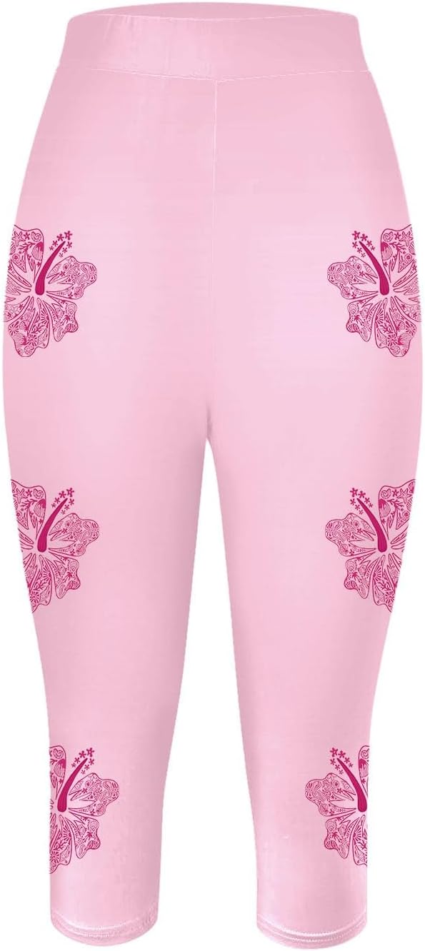 Sfascumop Womens Lightweight Casual Presents Capri Pants