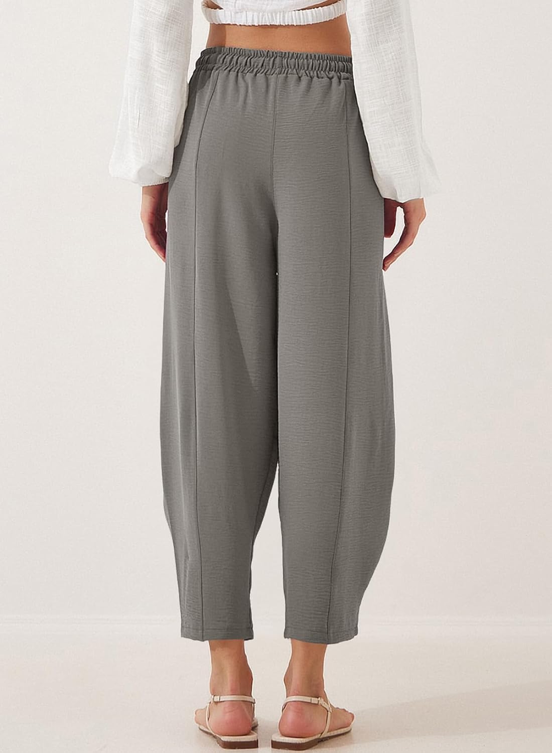 EVALESS Womens Casual Harem Pants