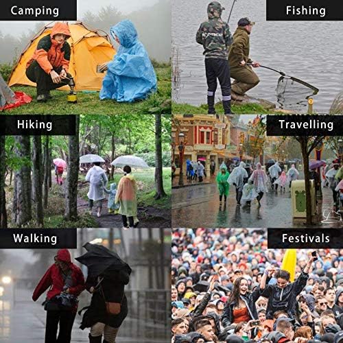 Salamra All-in-One Rain Jacket for MenWomen Waterproof Durable and Fashionable