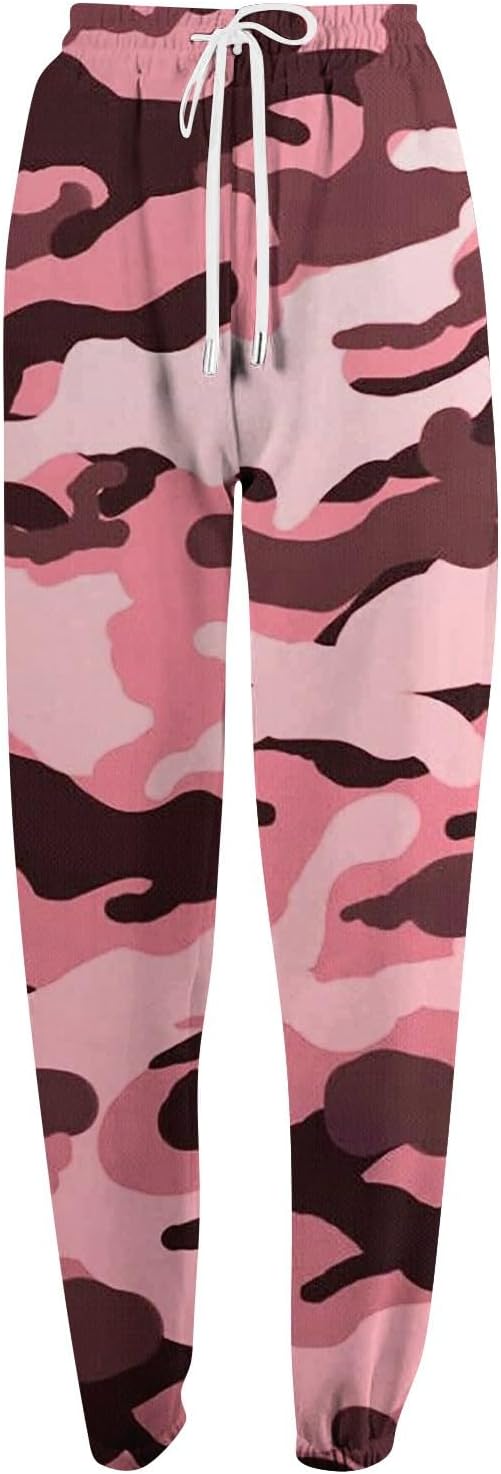 Womens Lightweight Y2K Cargo Sweatpants High Waisted Lounge Pants