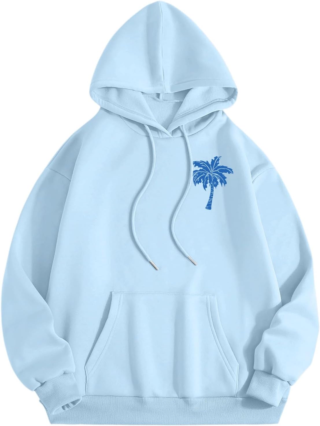 FRESH PICK Preppy Pink Pom Puff Hoodie Set for Teens Girls Tracksuits