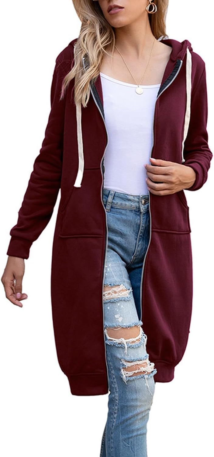 GOFULY Womens Long Sleeve hoodie