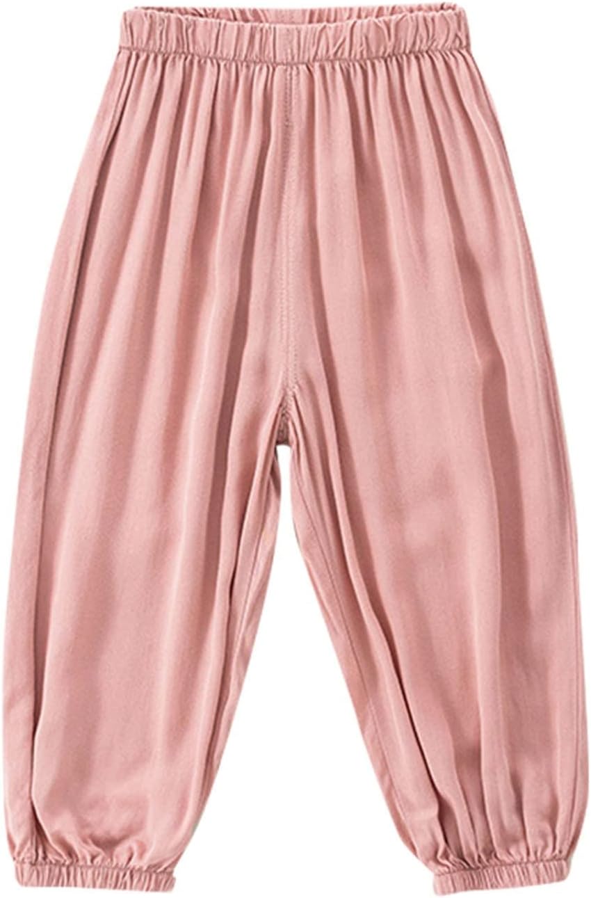 Snug Proceedable Harem Pants for Kids Soft Cotton Summer Comfort