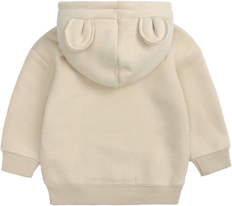 Cotton Solid Hoodies for Baby and Toddler