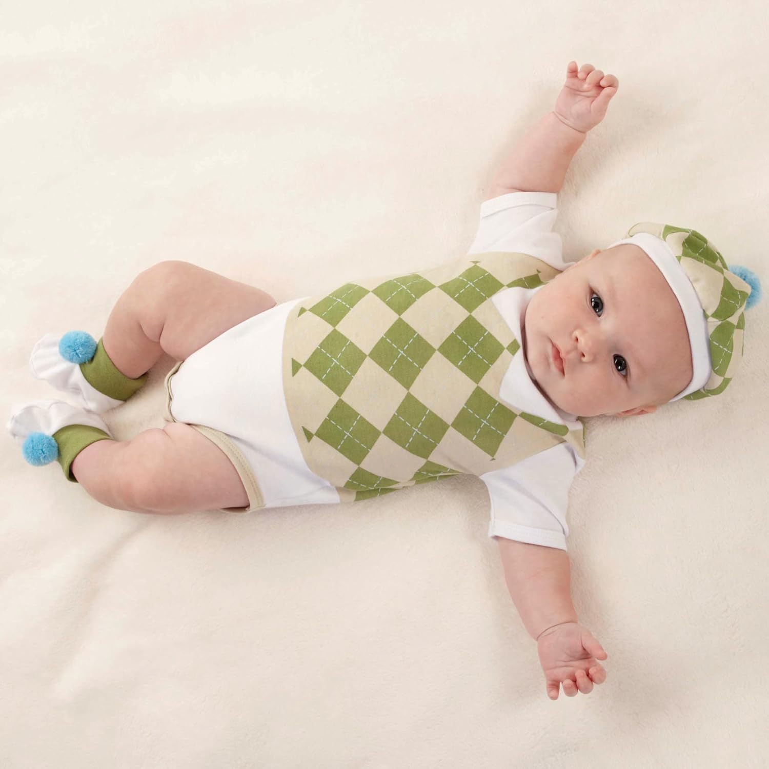 Baby Aspen Fun Layette Set in Golf Cart