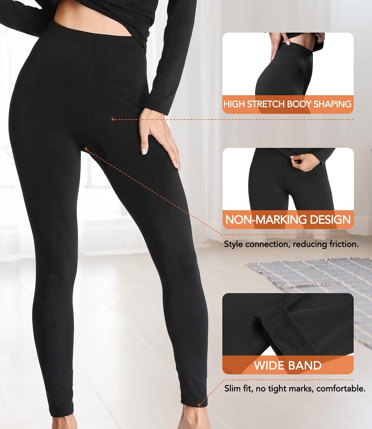 Thermal Pajama Set for Winter