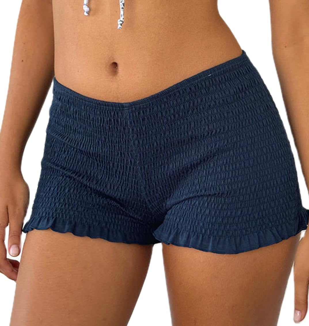 Stackable Ruched Micro Shorts comfort meets style