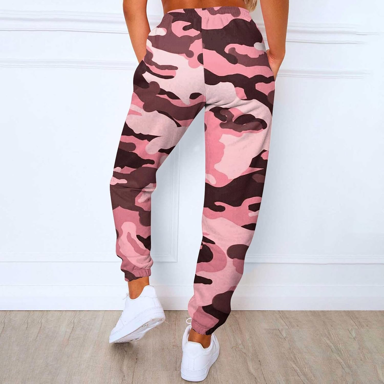 Womens Lightweight Y2K Cargo Sweatpants High Waisted Lounge Pants