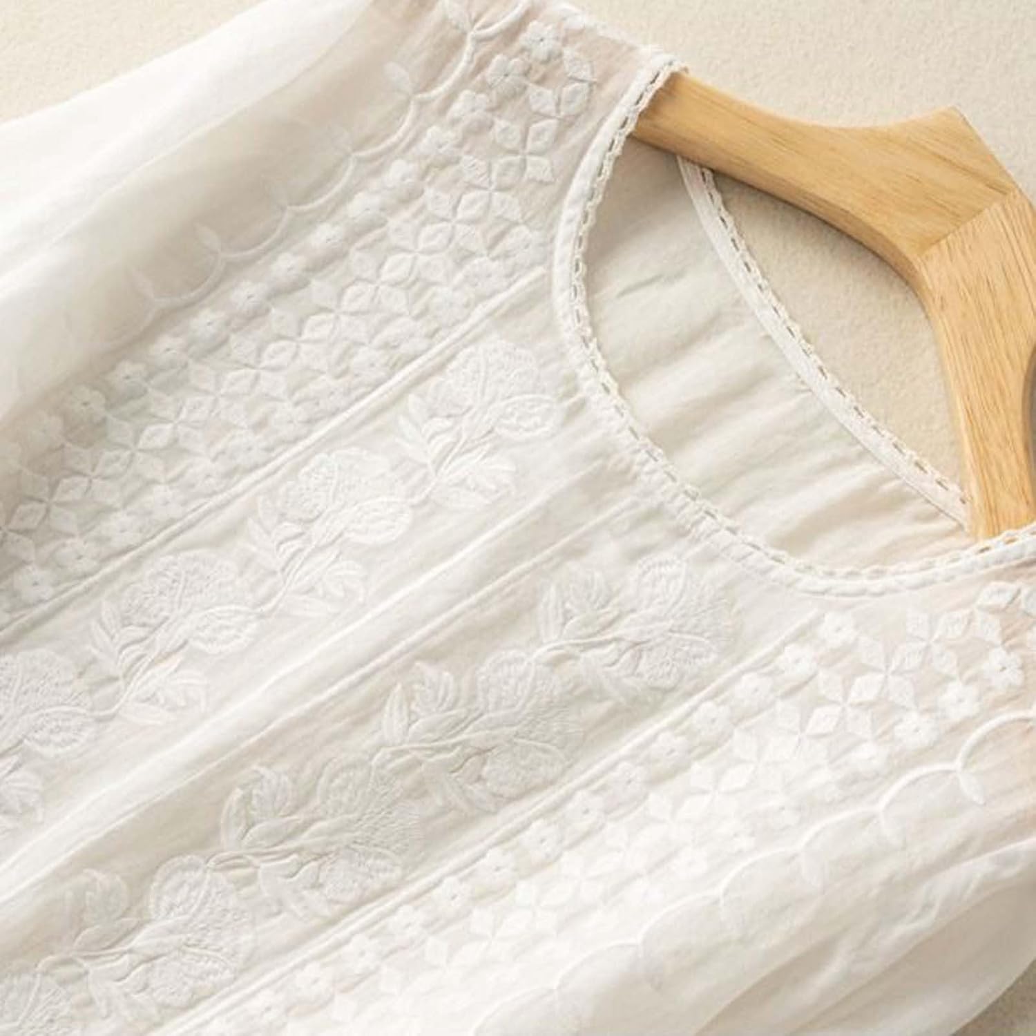 Casual Stylish Womens Short Sleeve Linen T-Shirt