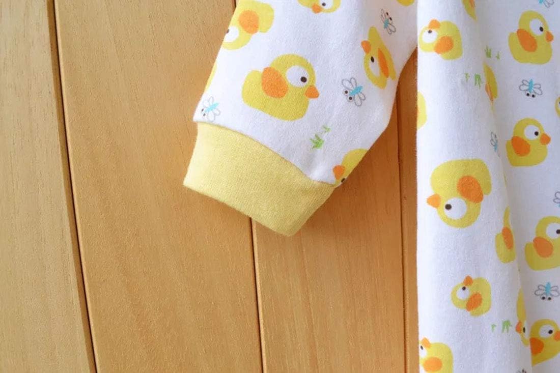 Perfect Baby romper Lightweight Soft Cotton Footed Jumpsuit for 0-12 Month