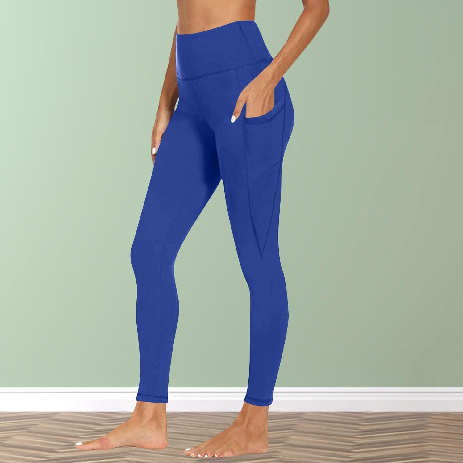 High Waist Sleek Flowy Workout Leggings